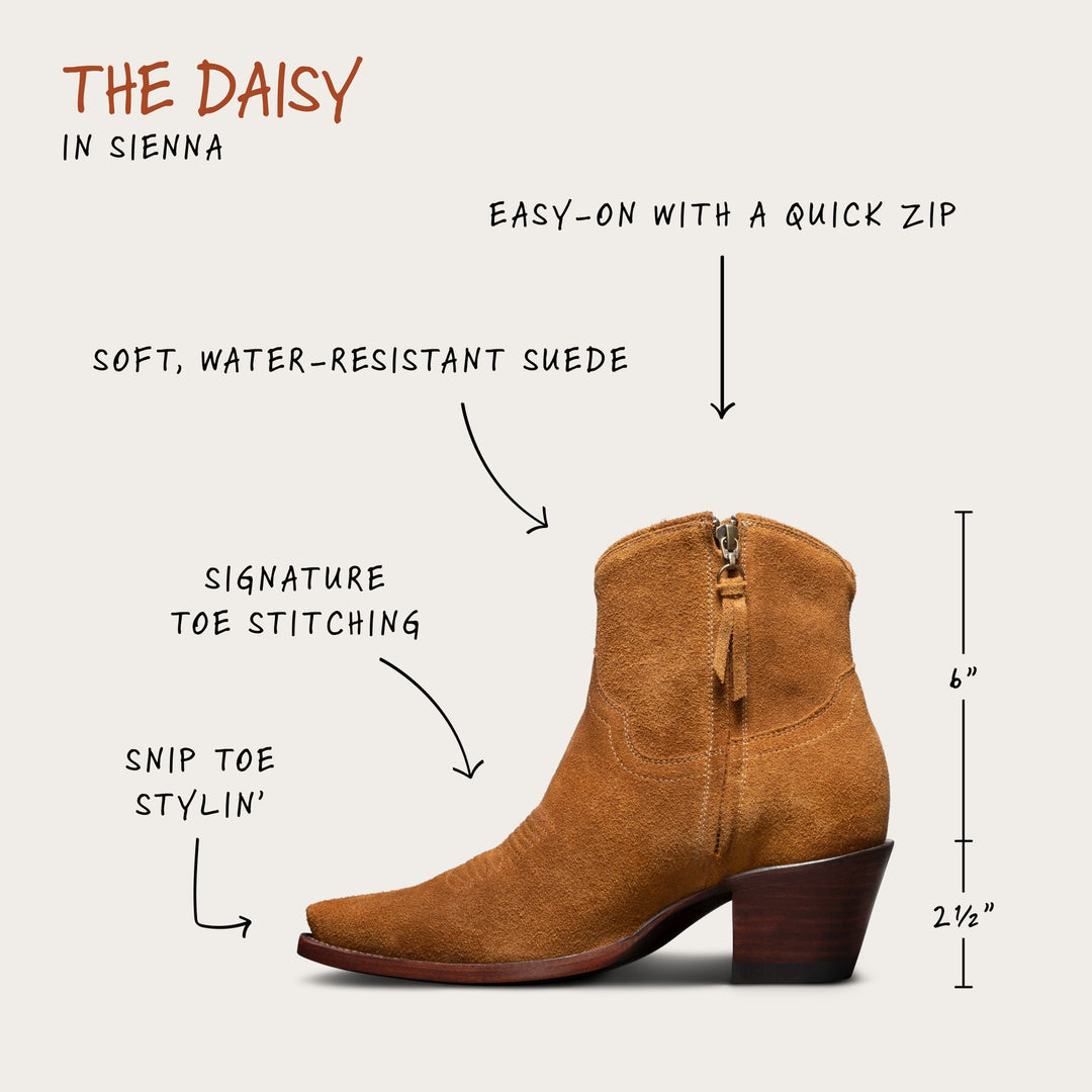The Daisy Boot - Sienna