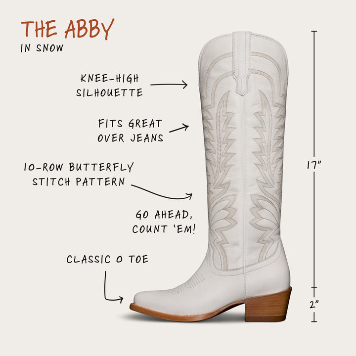 The Abby Boot - Snow