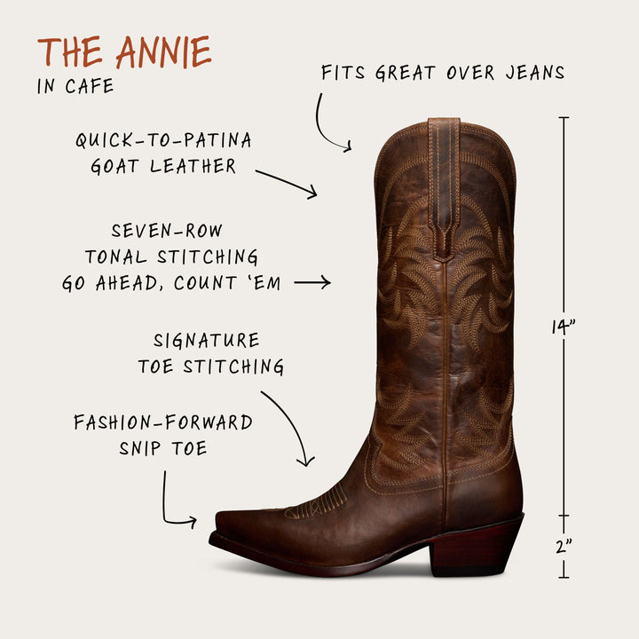 The Annie Boot - Cafe