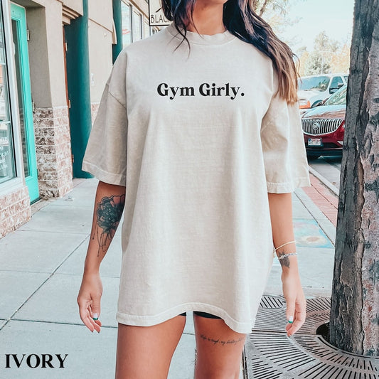 "Gym Girly." Peach Cover