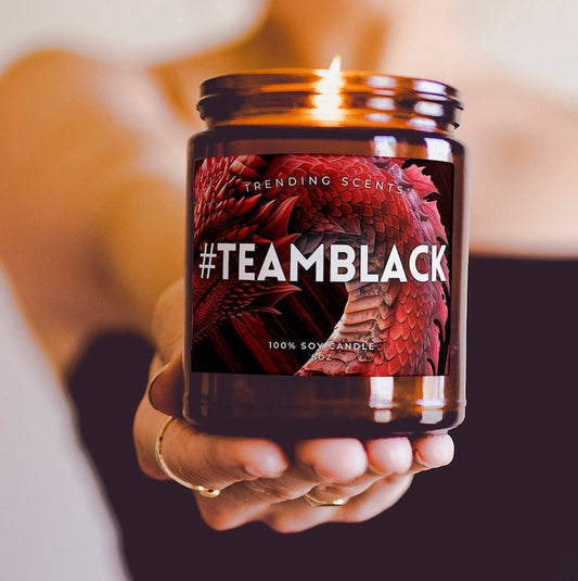 Team Black HOD Inspired Candle